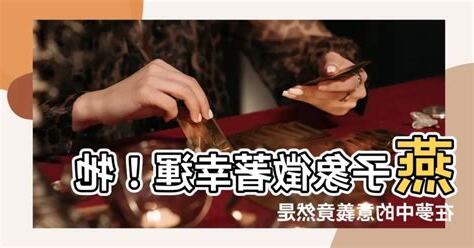 燕子代表幾號