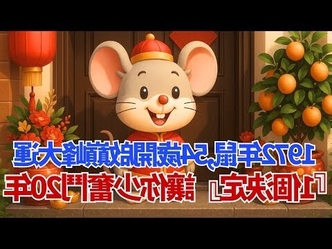 2023鼠年運程1972女