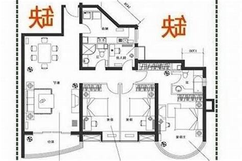 缺角房定義