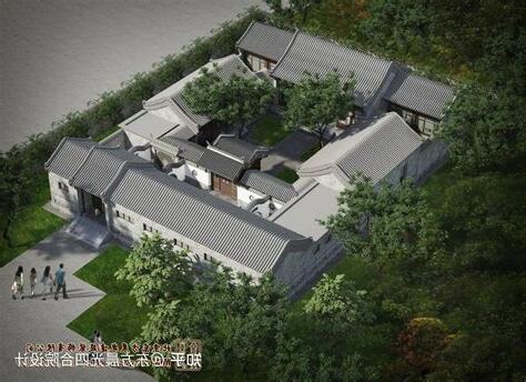 二進四合院