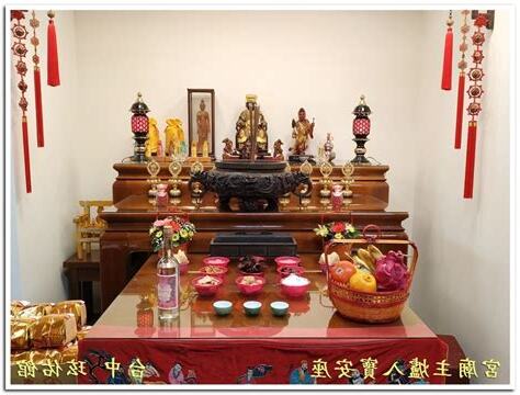 神明爐擺放