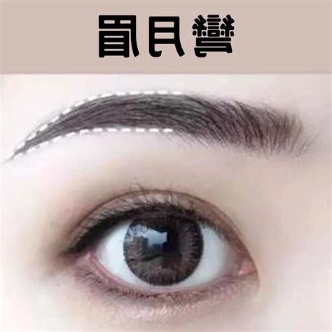 彎月眉面相