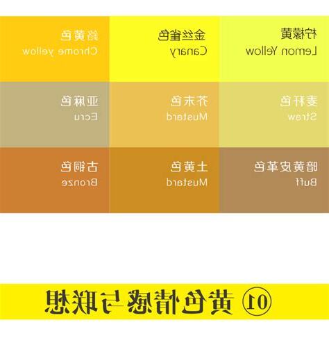 黃色系列