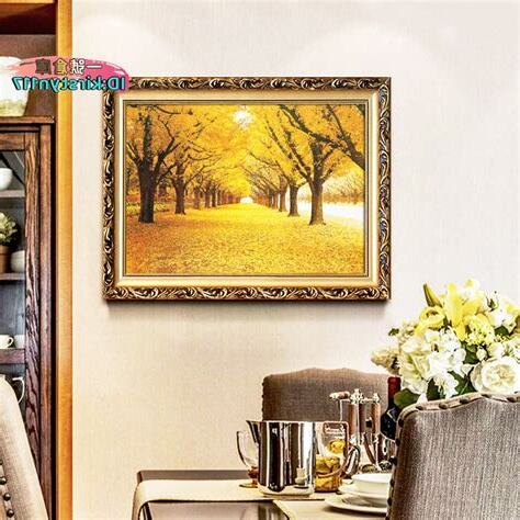 黃金大道風水畫