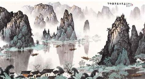 山水畫風水禁忌