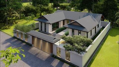 現代三合院建築