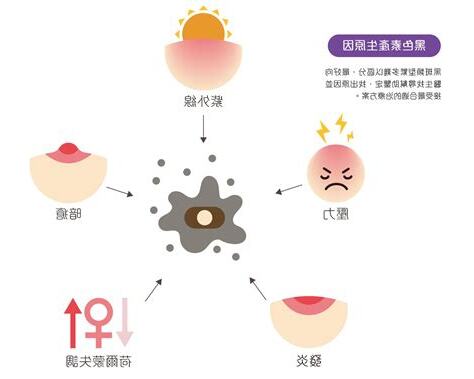 黑斑原因
