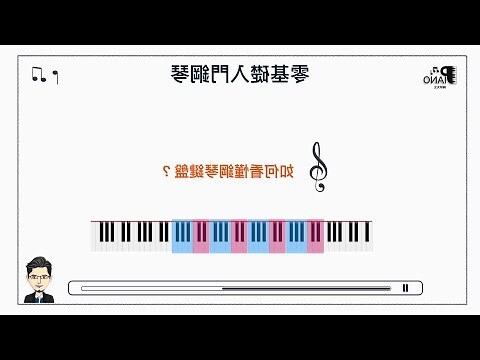 琴鍵位置