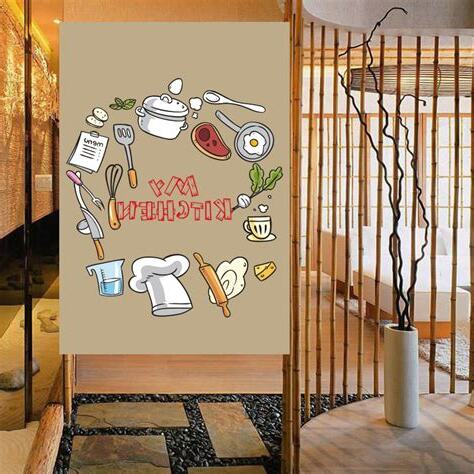 廚房門簾風水命理圖案