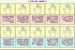 大拇指第一節有幾條節紋