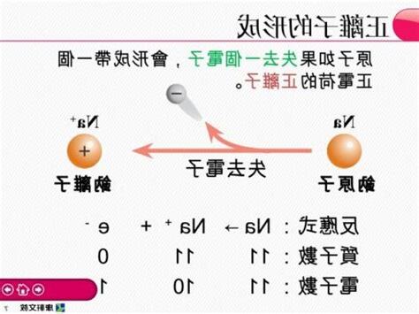 正離子
