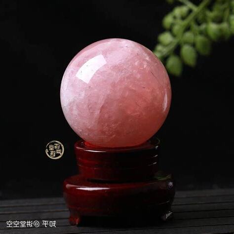 粉水晶球放哪