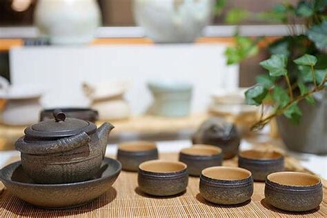 茶具擺放