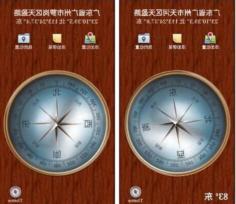 手機羅盤怎麼看