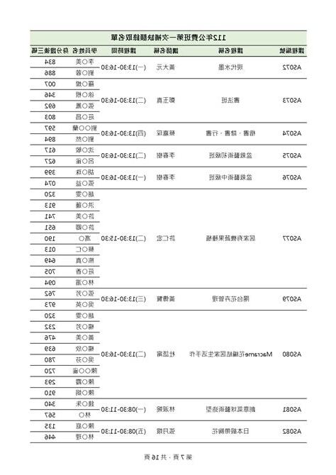 高雄市長青學苑補缺額公告