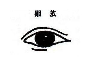 眼睛看人