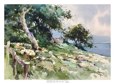 廖小平水彩