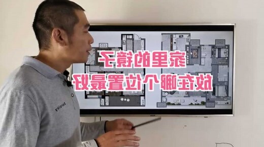 家里镜子怎么放