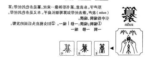 纂意思