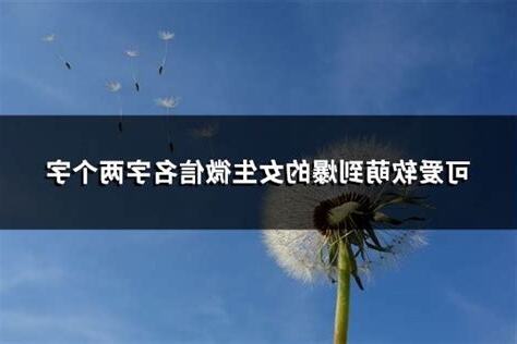 女生微信名