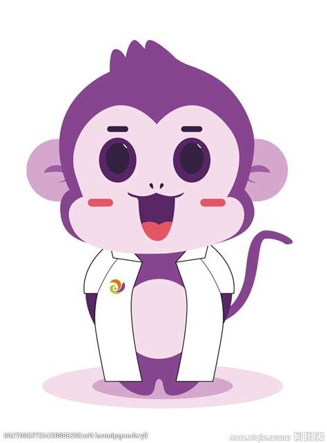 紫色猴子