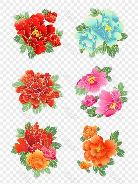 牡丹花圖