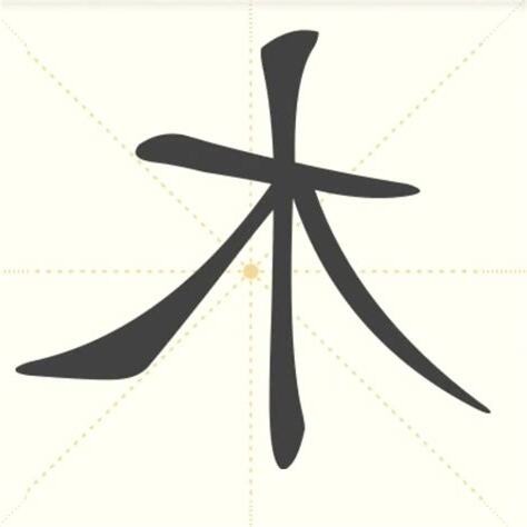 屬木的字繁體