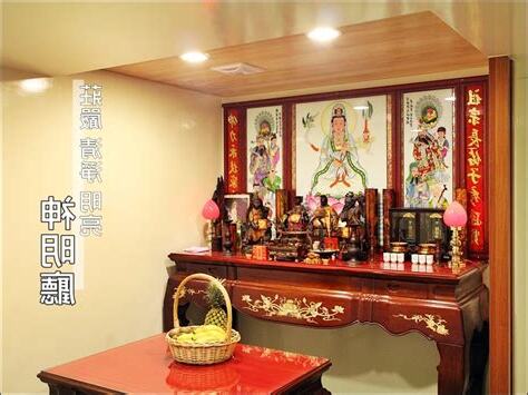 神明廳牆壁