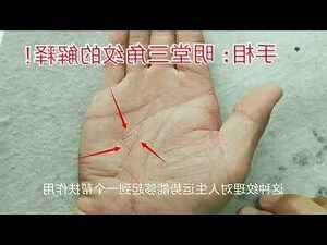 摸手掌心