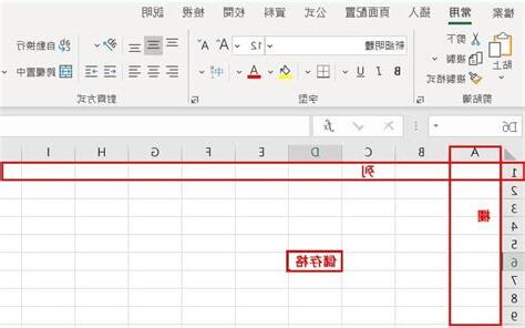 列和欄