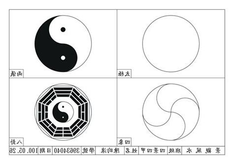 兩儀八卦圖