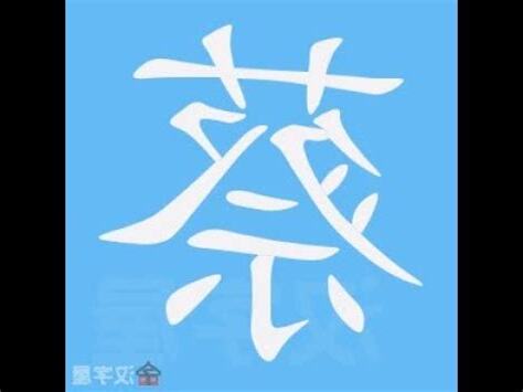 蔡字筆劃