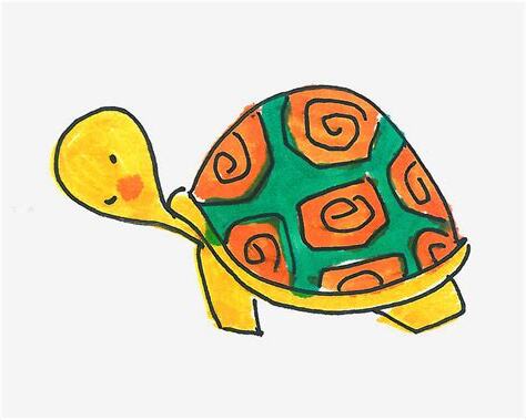 烏龜畫圖