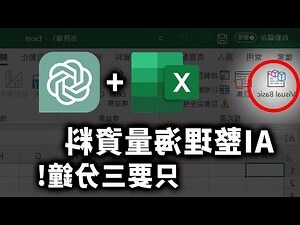 excel大量資料整理