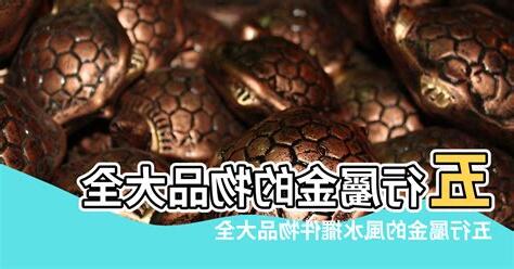 屬金的物品