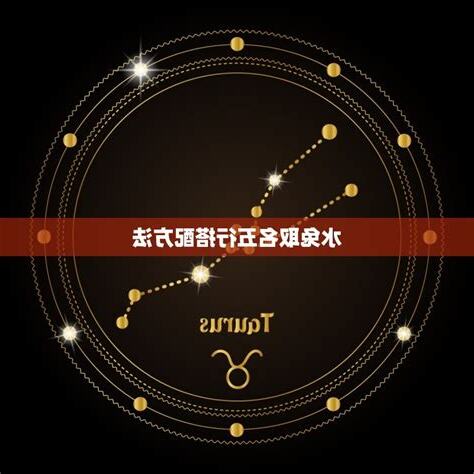 水兔取名