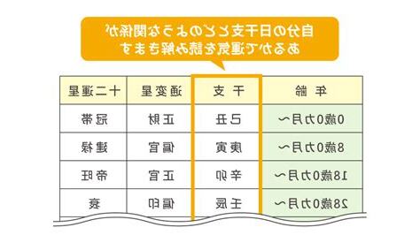 大運干支