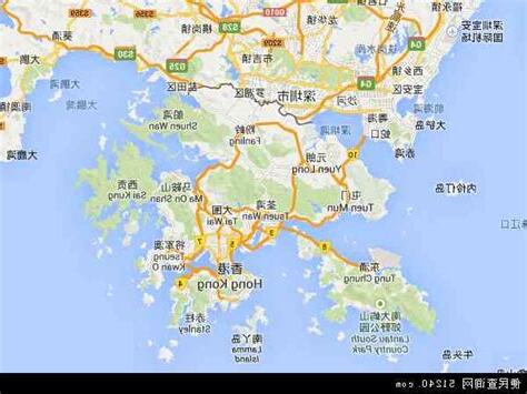 香港東南方位置