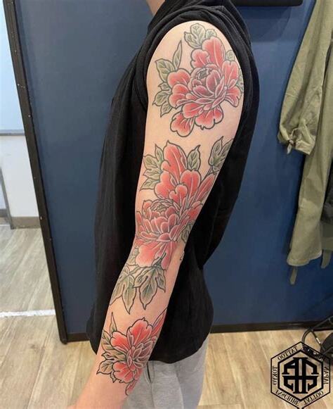 刺青牡丹意味