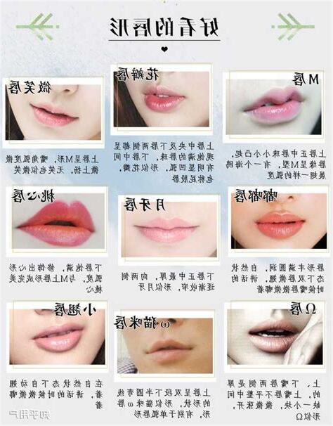 心形嘴面相
