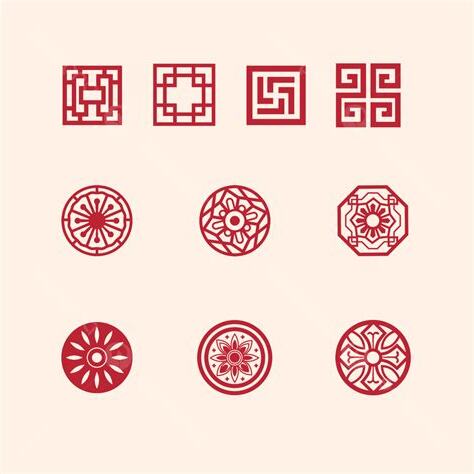 簡單吉祥圖案