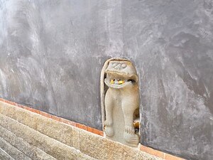 風獅爺紀念品擺放