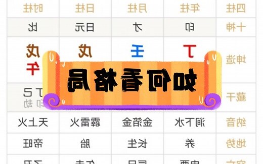 八字看格局