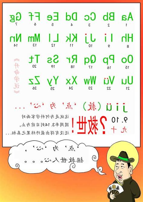 26字母五行