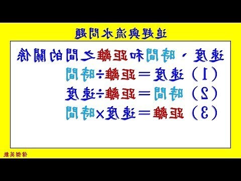 流水問題