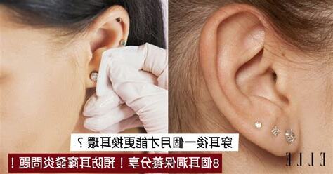 打耳洞怎麼洗頭