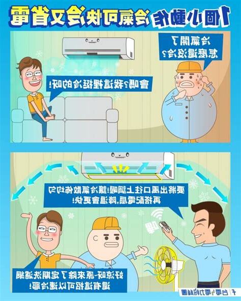 冷氣對牀吹
