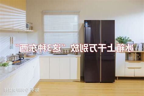 冰箱上放貔貅