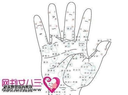 左手掌有痣男