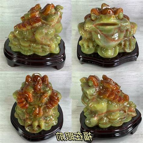 咬錢玉蟾蜍擺放